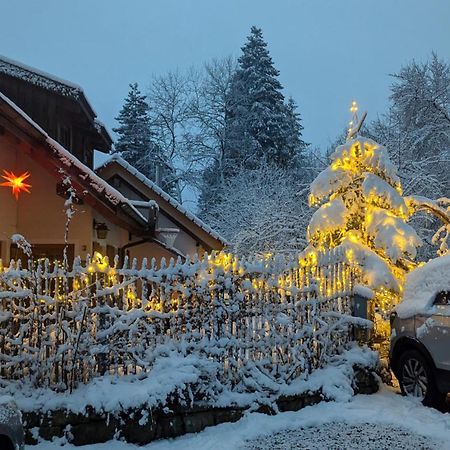 Gemütliche Waldrandlage in Badenweiler Sehringen Ferienwohnung Exterior foto