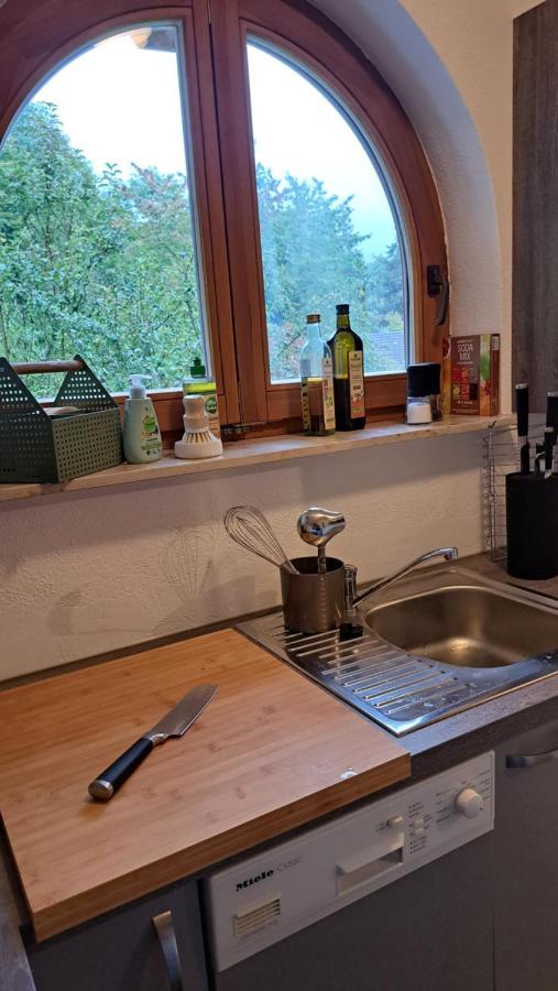 Gemütliche Waldrandlage in Badenweiler Sehringen Ferienwohnung Exterior foto