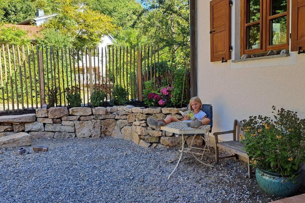 Gemütliche Waldrandlage in Badenweiler Sehringen Ferienwohnung Exterior foto